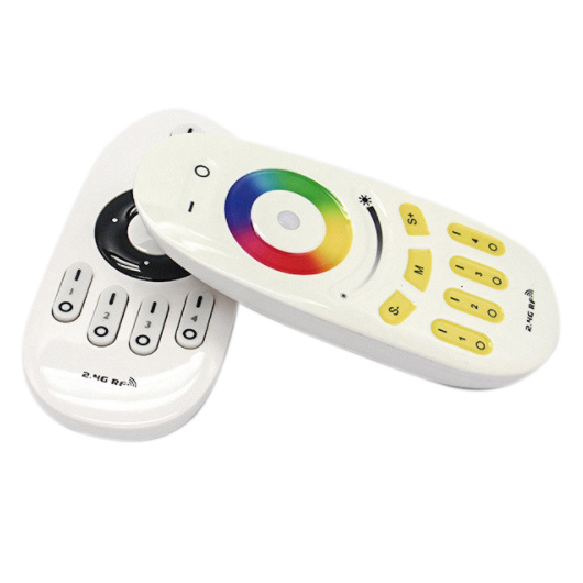 Zigbee LED Color Change Brightness Adjustment 2.4G Indoor Or Outdoor 4 Zones Remote Controller